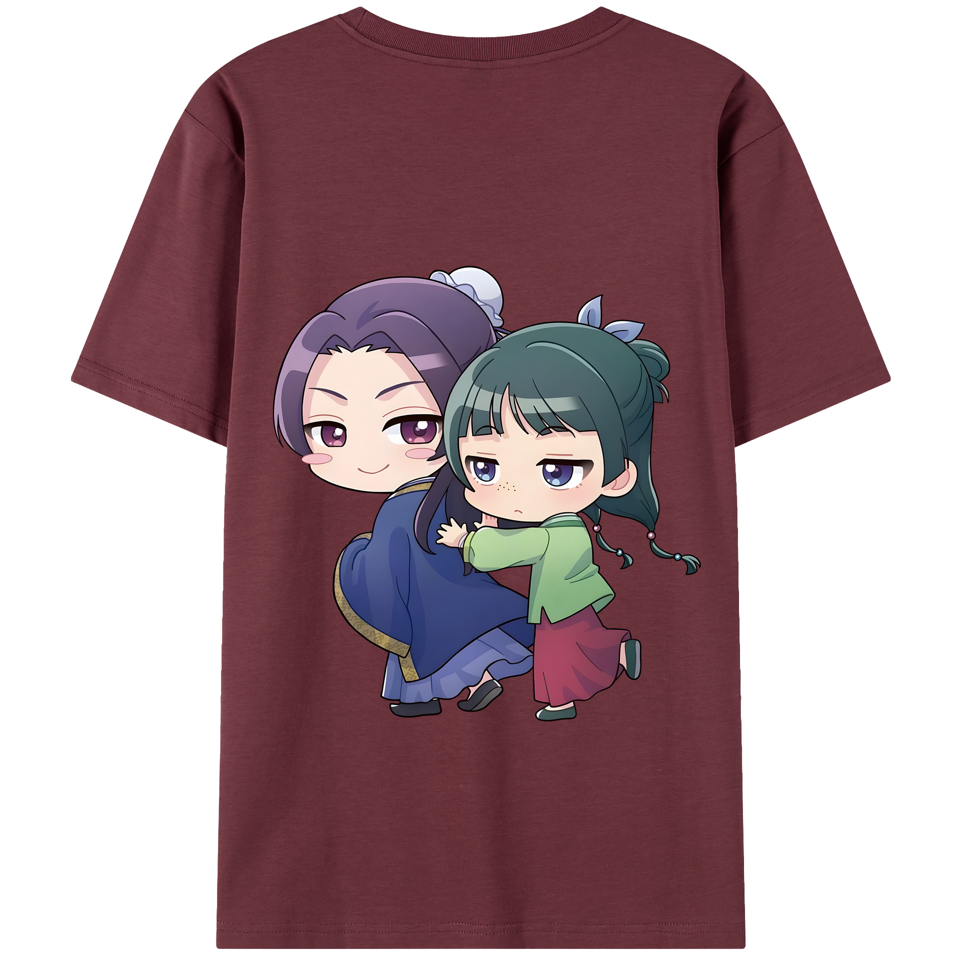 （画像用） 薬屋のひとりごと The Apothecary Diaries 綿100％半袖Tシャツ（背面プリント）